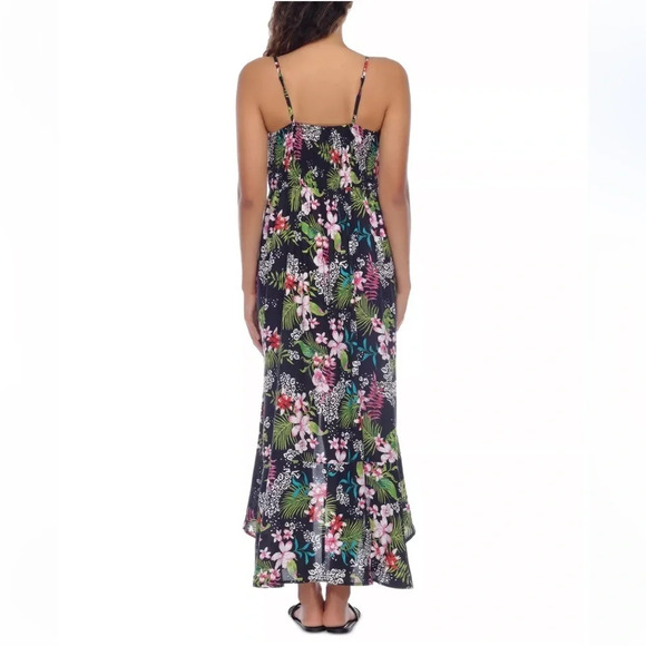 RAVIYA Floral-Print Swim Cover-Up Dress size Medium NWT - Picture 2 of 11